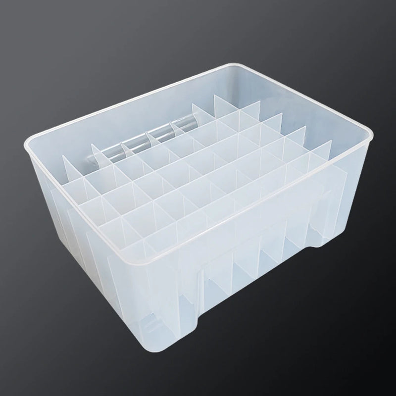 40 Grids Fishing Box Fishing Tackle Box Plastic Tackle Box Fishing Lure Bait Hooks Storage Box for Lures Hooks for Fishing