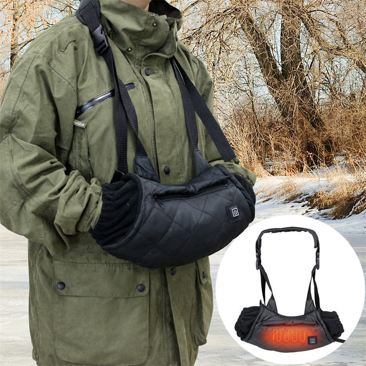 Ice Fishing Autumn and Winter Outdoor Camping Heating Hand Bag Three gear Adjusting Winter Intelligent Heating Gloves